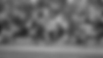 Carolina Panthers long snapper JJ Jansen (44) tackles Seattle Seahawks running back DeeJay Dallas (31) during an NFL football game, Sunday, Sept. 24, 2023 in Seattle. The Seahawks won 37-27. (AP Photo/Ben VanHouten)