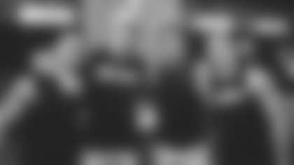 Chris Hogan, Greg Olsen, Luke Kuechly, Christian McCaffrey