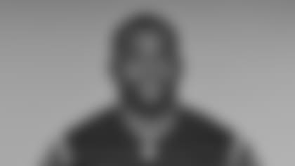 This is a 2025 photo of Caleb Etienne of the Cincinnati Bengals NFL football team. This image reflects the Cincinnati Bengals active roster as of Thursday, May 8, 2025 when this image was taken. (AP Photo)