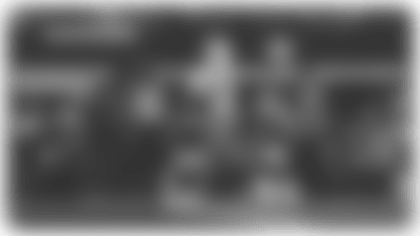 Quarterback Justin Herbert lofts a 25-yard touchdown pass to wide receiver Ladd McConkey to give the Chargers a 13-10 lead against the Dallas Cowboys.