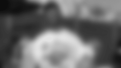 Wanya Morris with both Lombardi trophies.