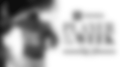 Toyota Player of the Week Saquon Barkley Giants 102825