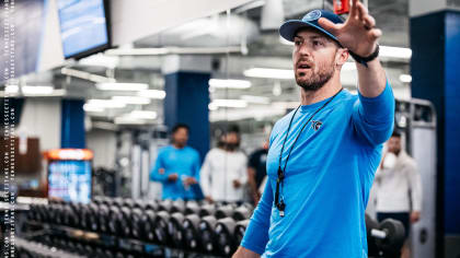 New Titans Director of Sports Performance Zac Woodfin Preaches