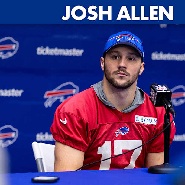 Josh Allen: "A Very Inspired Group" | Buffalo Bills