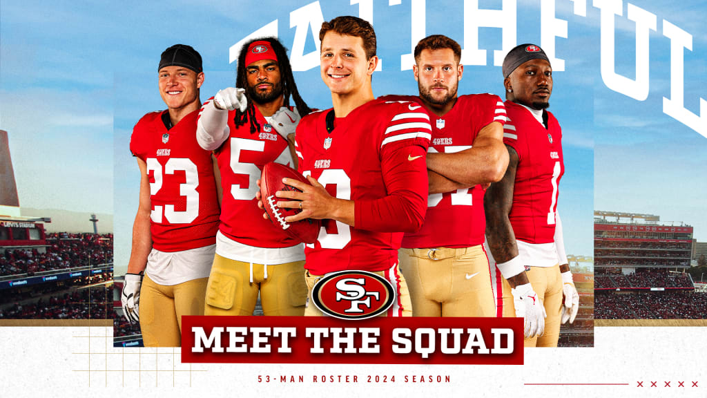 Position-By-Position Breakdown of the 49ers 2024 Initial 53-Man Roster