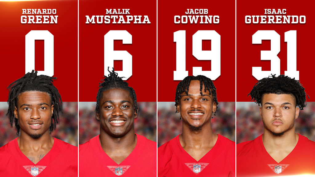 49ers Jersey Number Changes Ahead of the 2024 Season