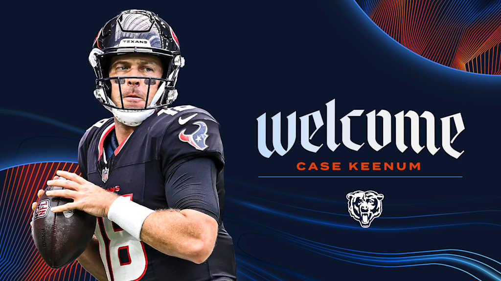 Roster Moves: Bears sign QB Case Keenum