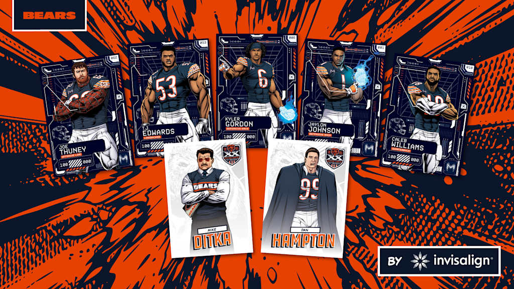 Bears, Athlitacomics launch fifth Monsters of the Midway trading