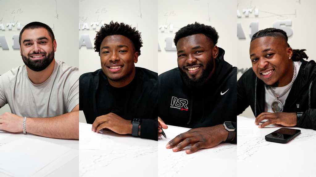 Bengals Sign Four 2025 NFL Draft Picks