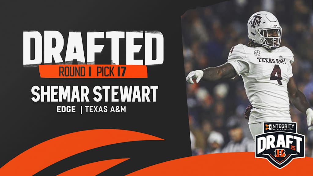 Shemar Stewart Selected 17th Overall By Bengals