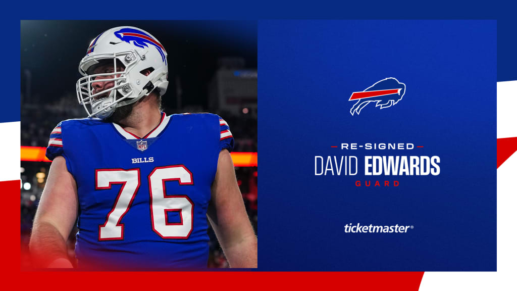 Bills re-sign guard David Edwards, sign punter Matt Haack