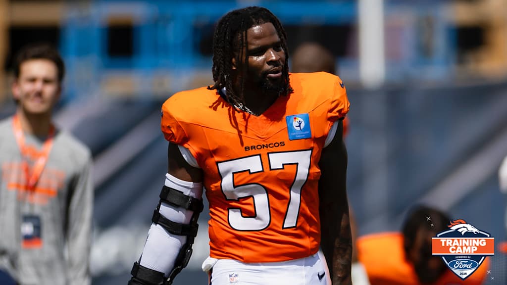 Broncos Camp Observations: LB Dre Greenlaw's physicality 'one of his biggest strengths' and on display as pads come on during Day 3 of training camp
