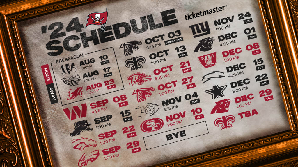 2024-tampa-bay-buccaneers-full-schedule-complete-team-schedule-tickets-opponents-and-match-up-information-for-the-2024-nfl-season