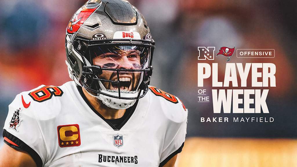 Tampa Bay Buccaneers QB Baker Mayfield Wins Week 15's NFC Offensive Player of The Week