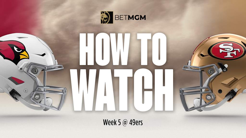 How To Watch Cardinals at 49ers Week 5