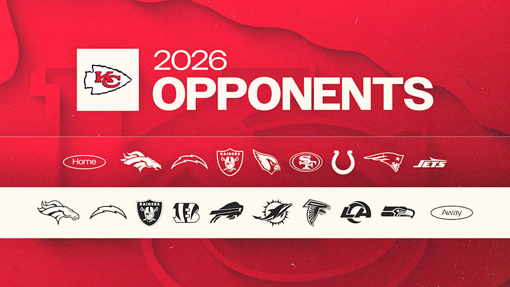 Here's a Look at the Chiefs Opponents in 2026