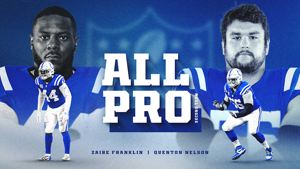 Colts LB Zaire Franklin, G Quenton Nelson named Second-Team All-Pros