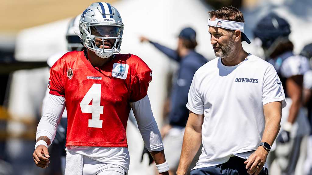 Dak Prescott 'looking forward to the grind' with Brian Schottenheimer at  the helm