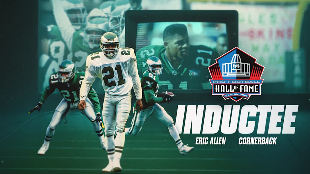 Eric Allen is elected to the Pro Football Hall of Fame