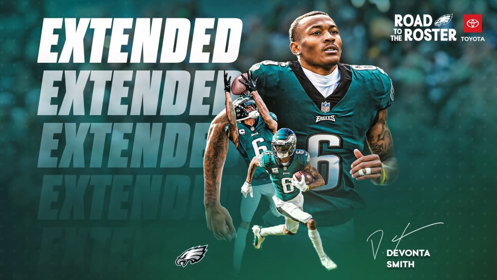 Eagles agree to terms with DeVonta Smith on a 3-year contract extension