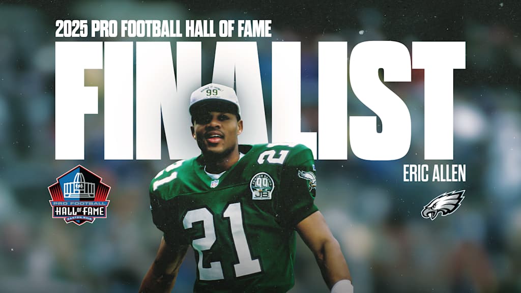 Eric Allen is a finalist for the Pro Football Hall of Fame