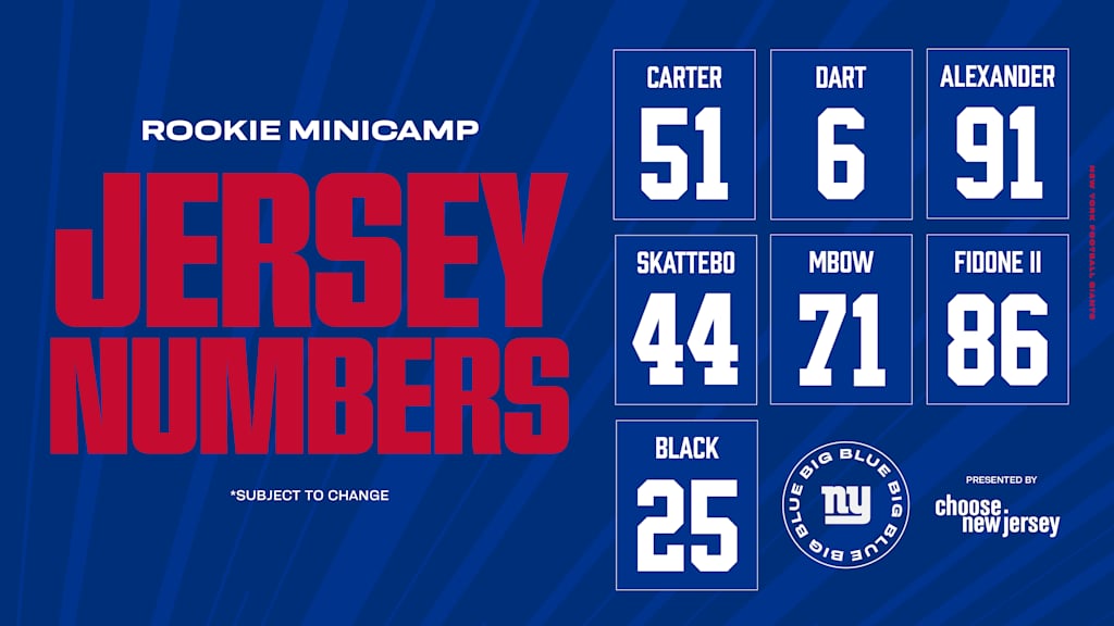 Abdul Carter, Jaxson Dart jersey numbers announced