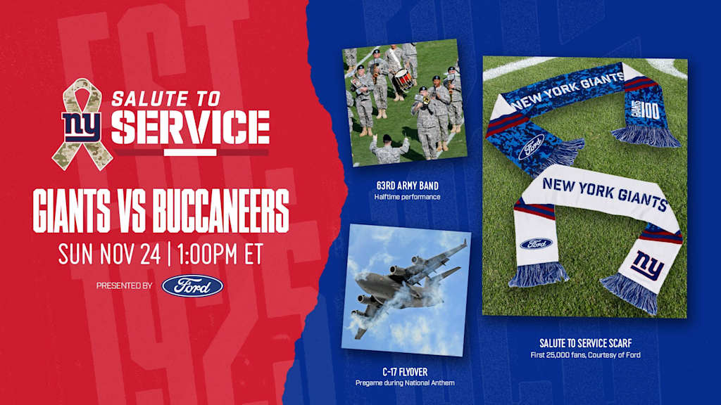 Salute to Service Giants highlight year round commitment to military