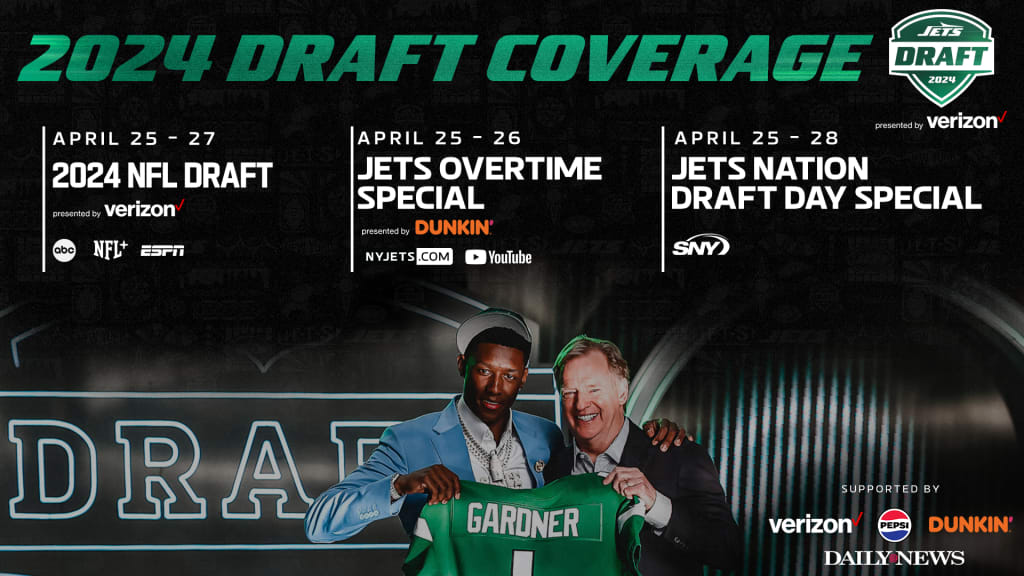 Ways to Watch the 2024 NFL Draft Jets Programming Schedule