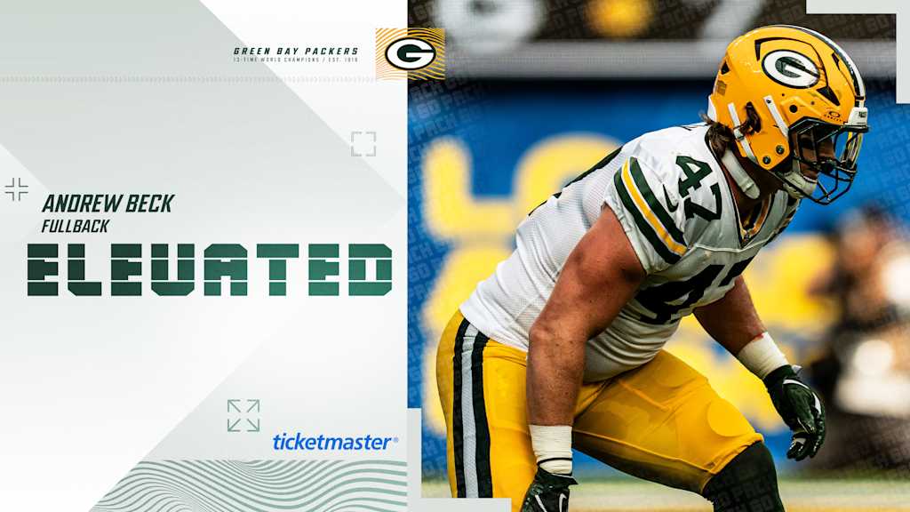 Packers elevate FB Andrew Beck for gameday | Week 6