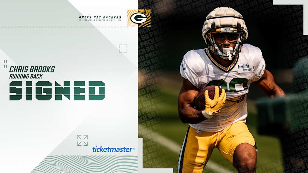 Packers sign RB Chris Brooks to active roster