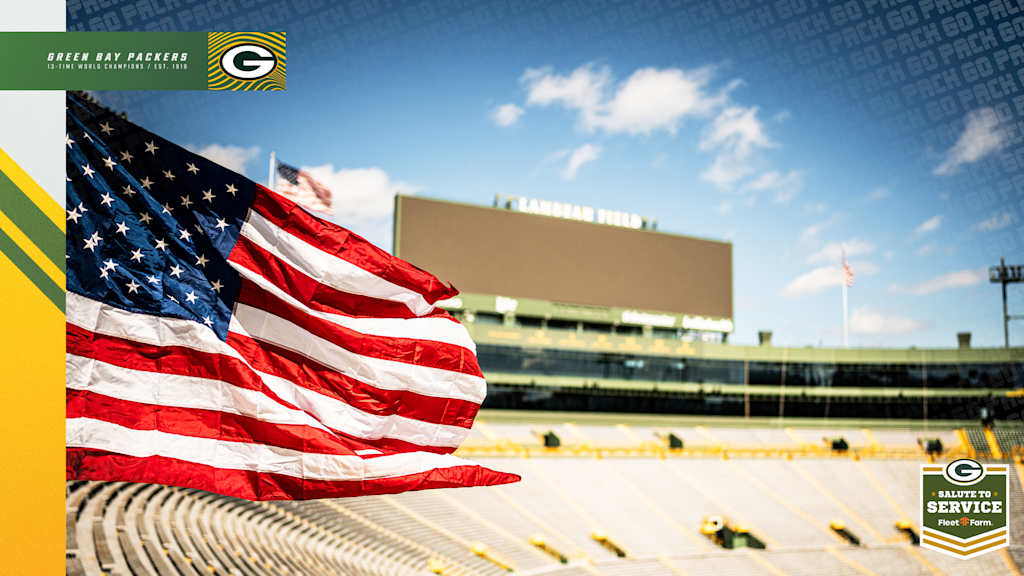 Lambeau Field ready for Packers-49ers Salute to Service game Sunday