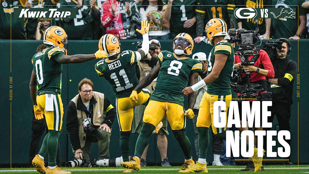 Game notes: Explosive plays win the day for Packers' passing game