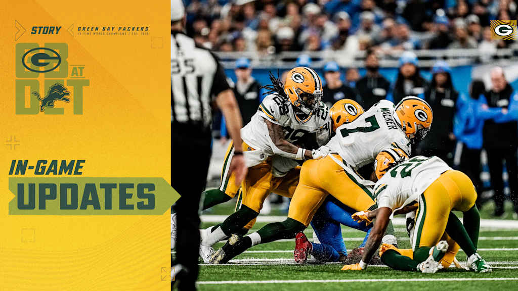 Lions defeat Packers on walk-off field goal, 34-31