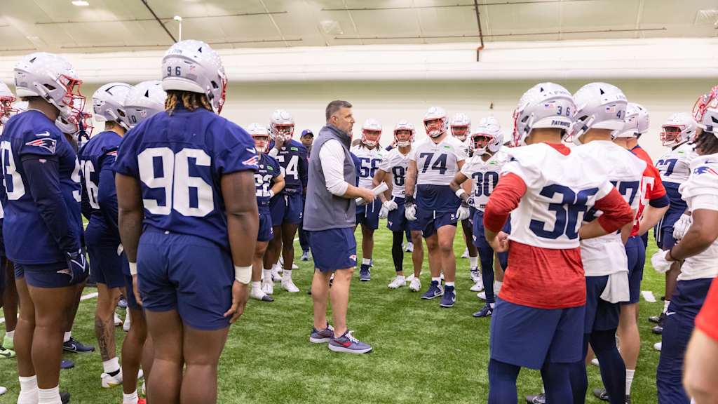 Patriots Rookies Premiere on the Practice Fields
