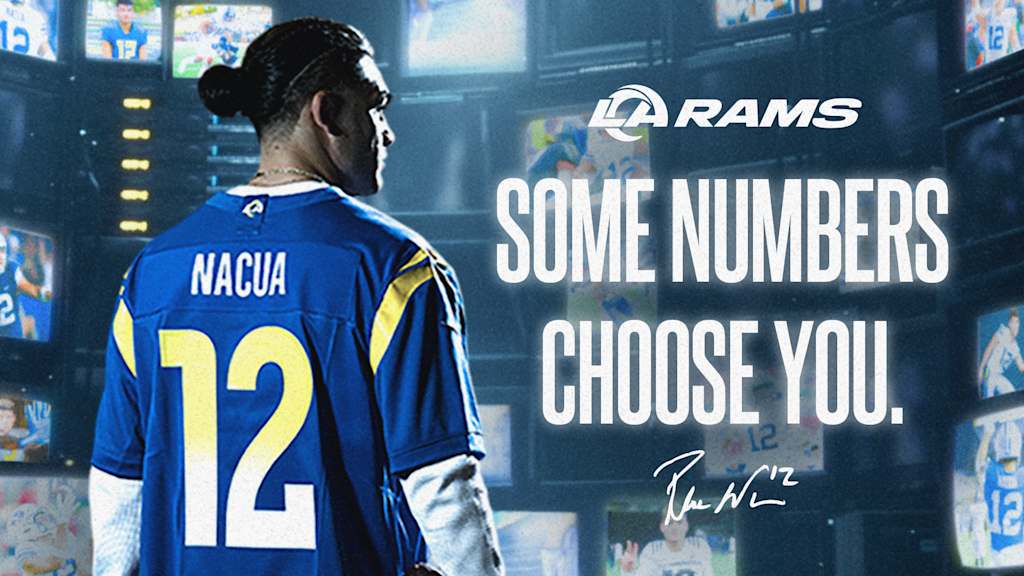 Rams wide receiver Puka Nacua changing jersey number to 12