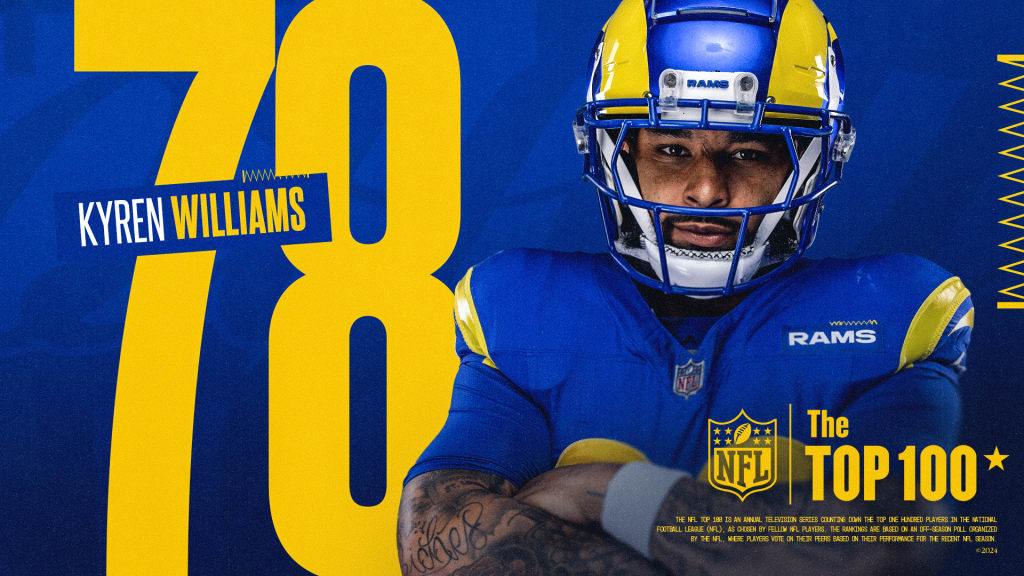 Rams running back Kyren Williams is No. 78 on NFL Top 100 Players of 2024