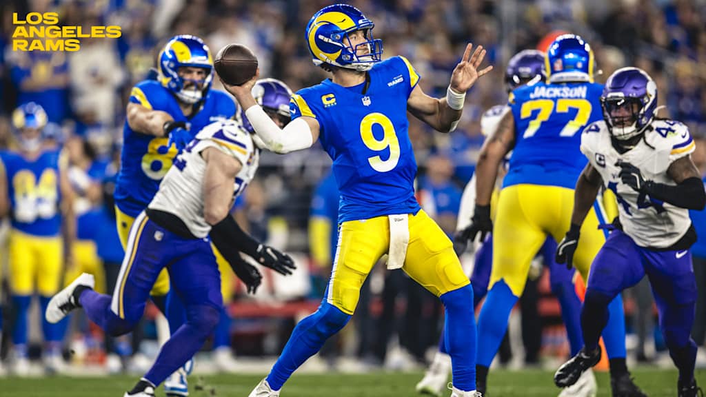 There's an aura that he had': How Rams quarterback Matthew Stafford beat  the Vikings' blitzes in Wild Card victory