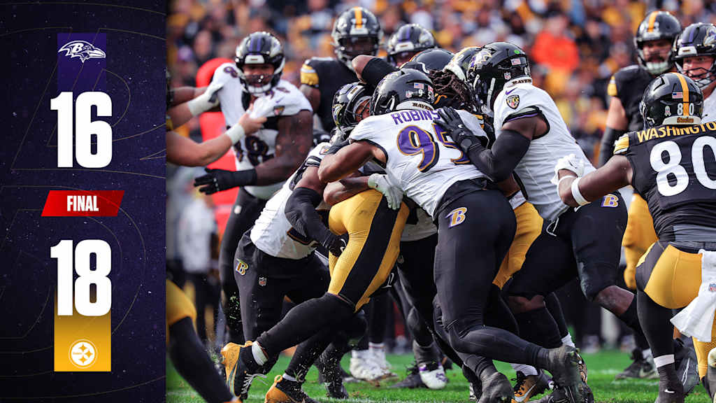 Ravens Fall to Steelers in AFC North Showdown Game Recap