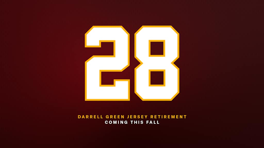 Darrell green jersey hotsell