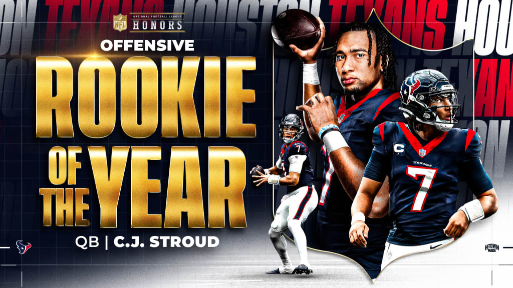 Houston Texans QB C.J. Stroud named Associated Press NFL Offensive Rookie  of the Year