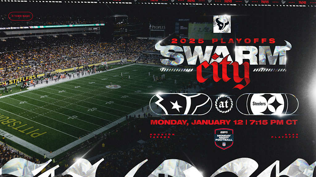 What is the date and time of the Texans Wild Card Round game?