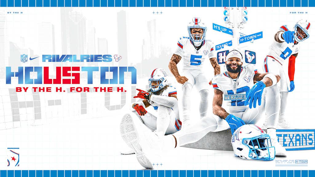 HOUSTON TEXANS LAUNCH “HOUSTON/US” RIVALRIES UNIFORM