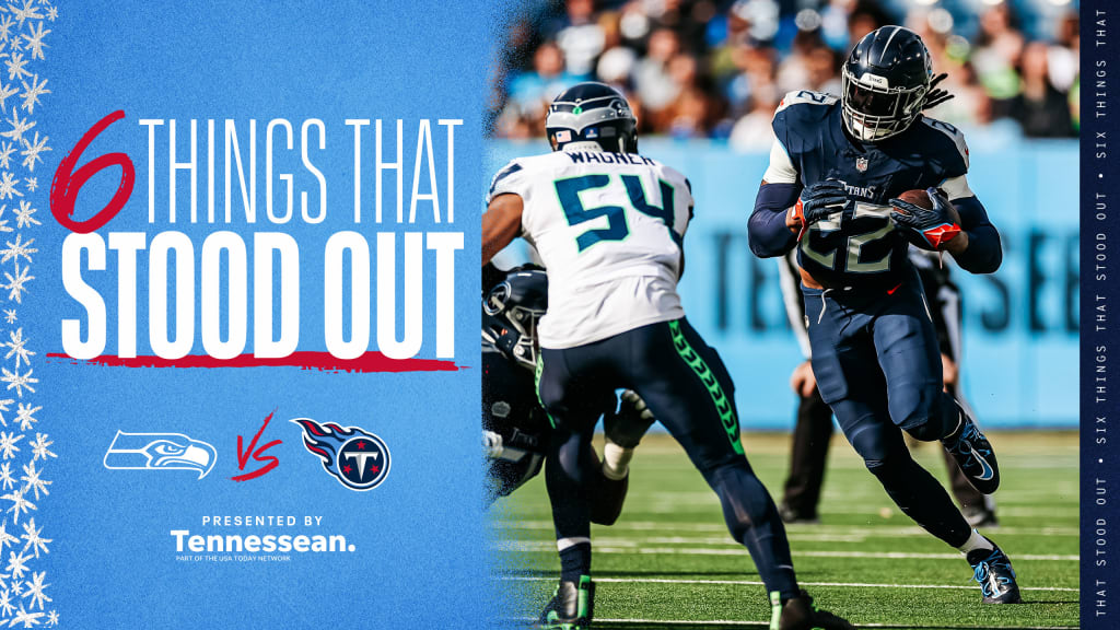 Six Things That Stood Out for the Titans in Sunday's Loss to the Seahawks