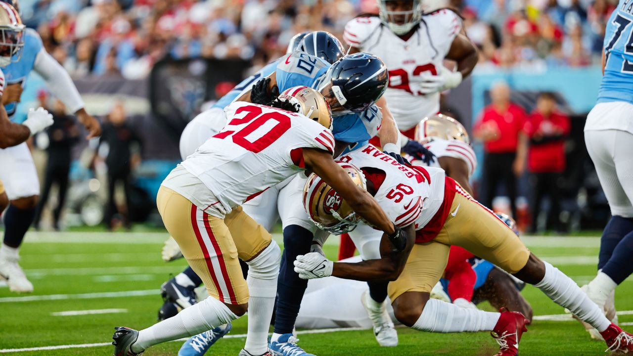 San Francisco 49ers vs. Tennessee Titans Game Images (Preseason Week 1)