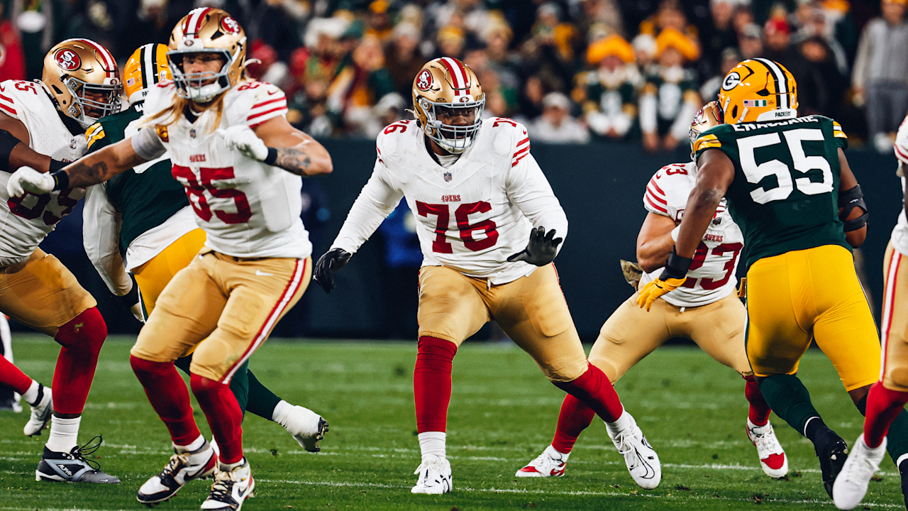 George Kittle Ranks Third All-Time in Franchise Receptions; Stats and Facts from #SFvsGB