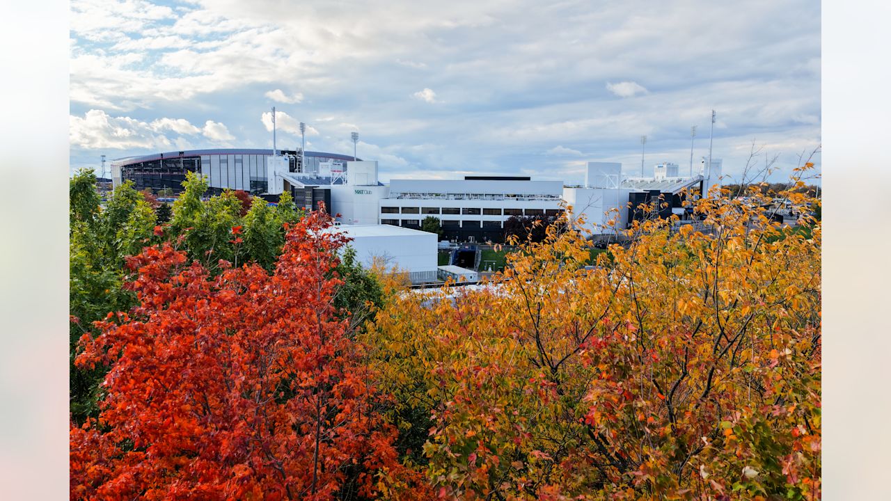 Best drone photos of fall foliage at One Bills Drive