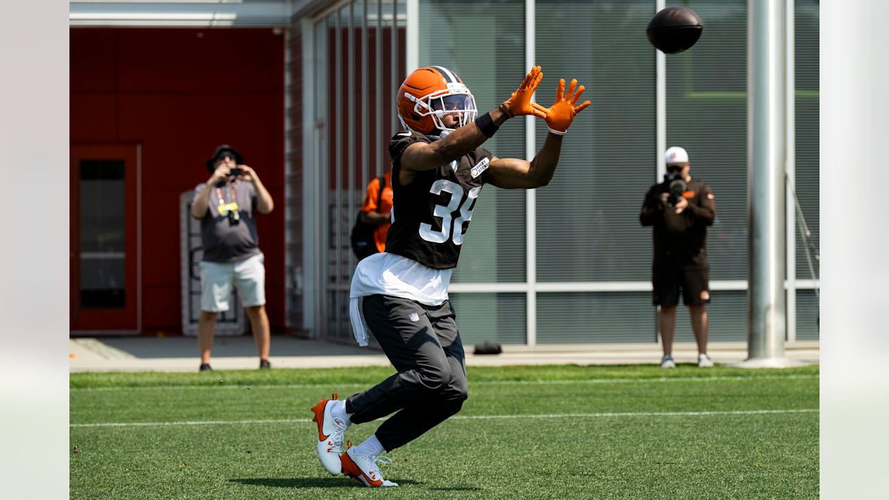 Browns Players Hit the Field for the Second Day of Mandatory