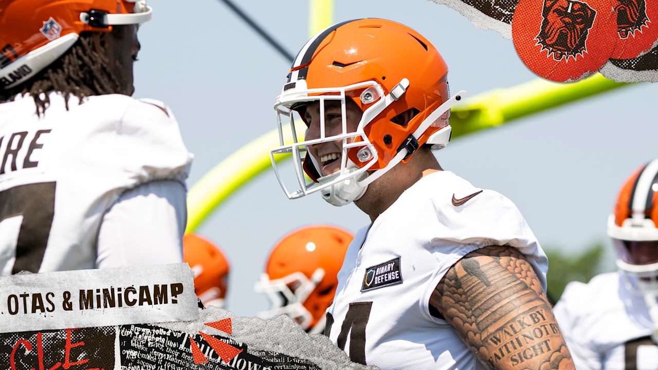 Browns Players Hit the Field for the Second Day of Mandatory
