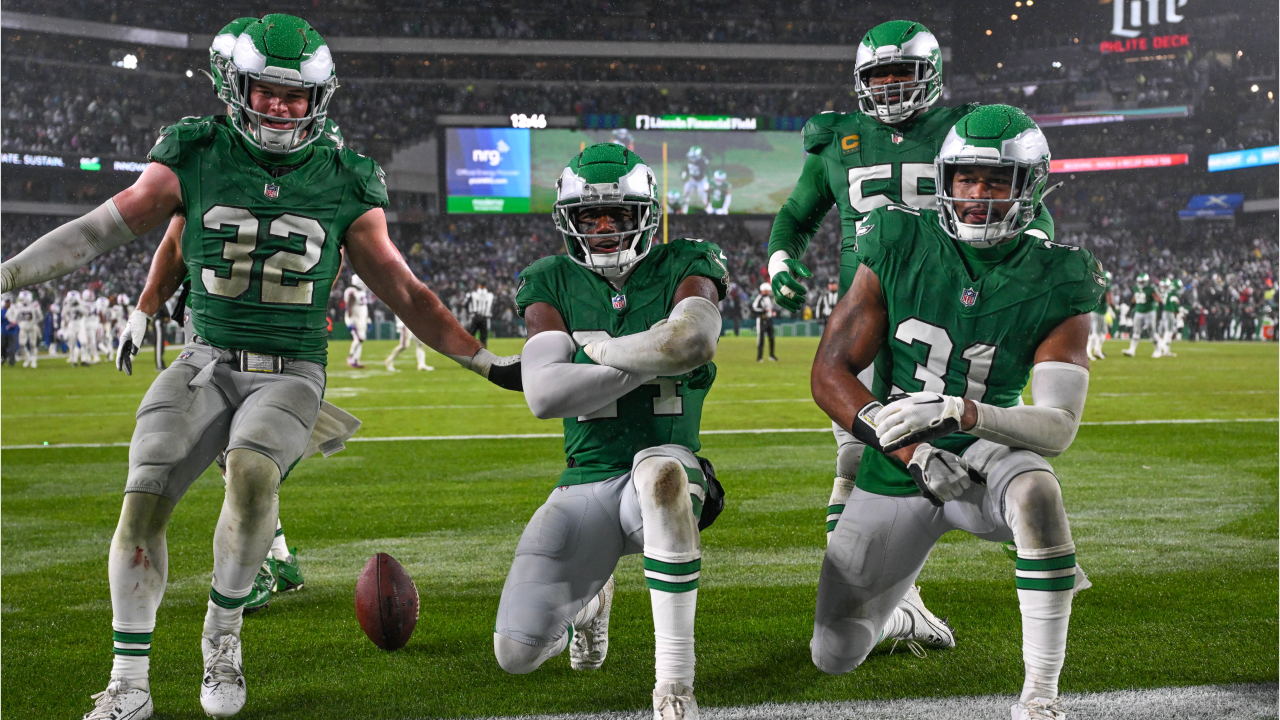 Eagles to wear Kelly Green jerseys vs. Dolphins, Bills in 2023