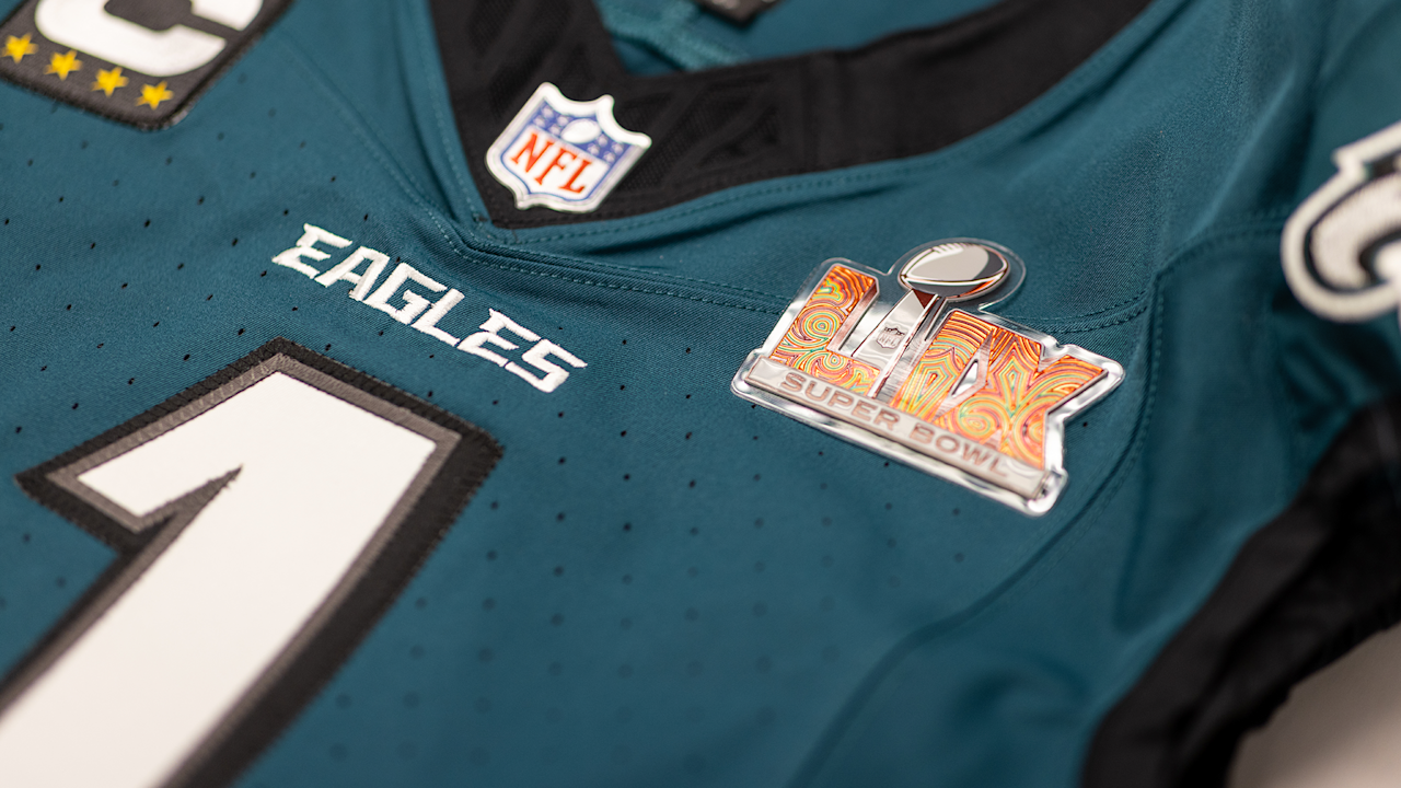 First Look: Super Bowl LIX Patch on Eagles Uniform